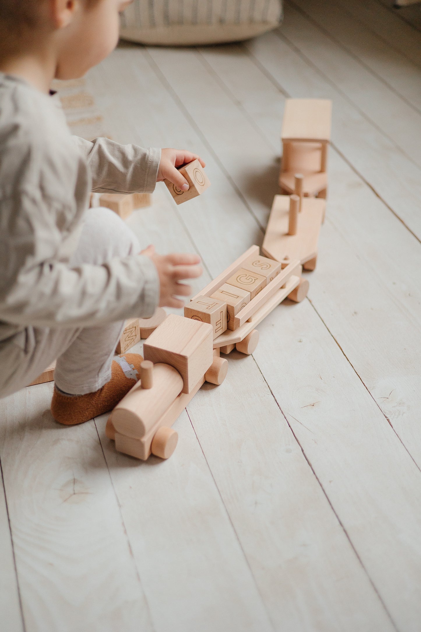 Wooden Toy Train