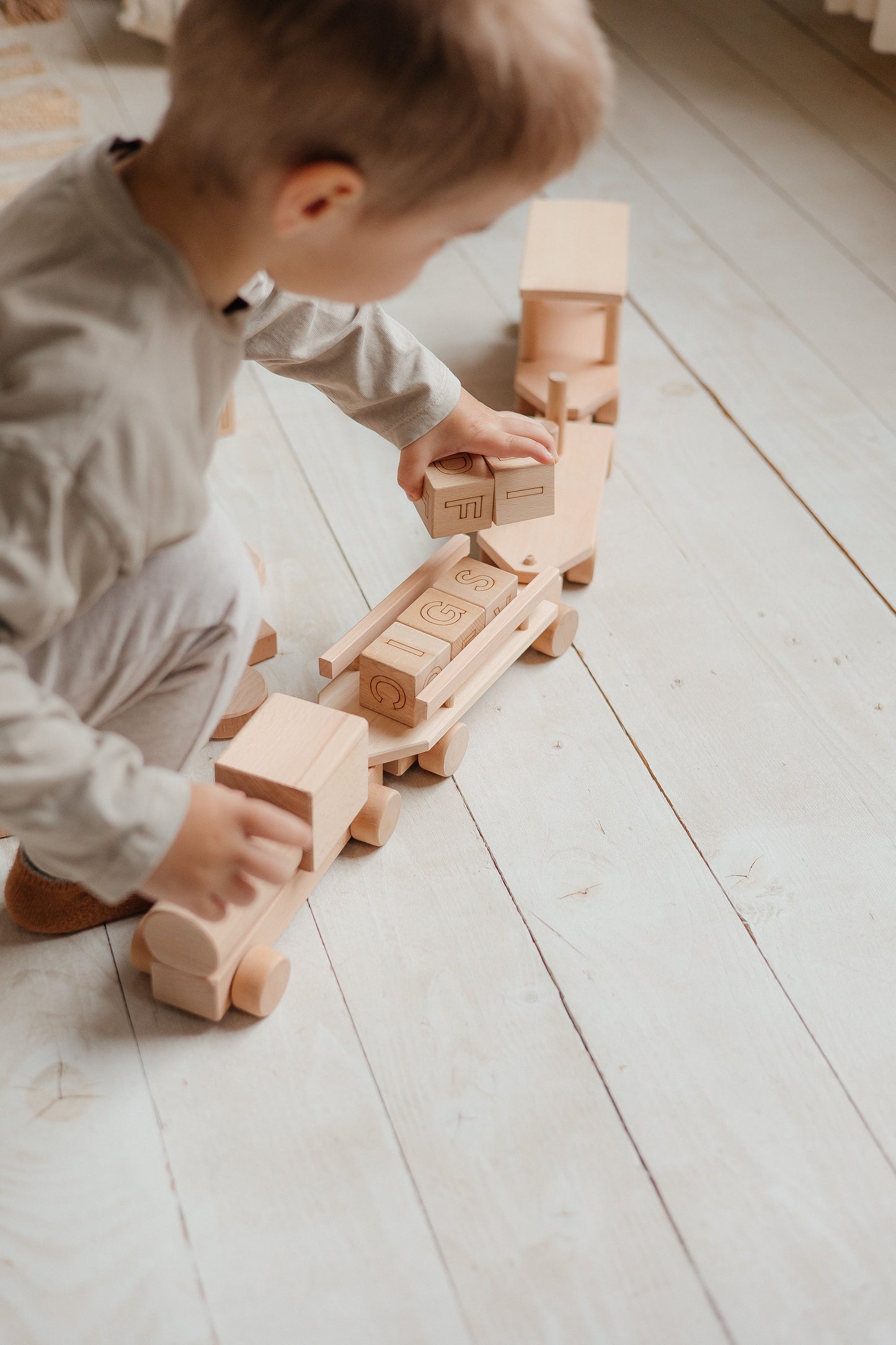 Wooden Toy Train