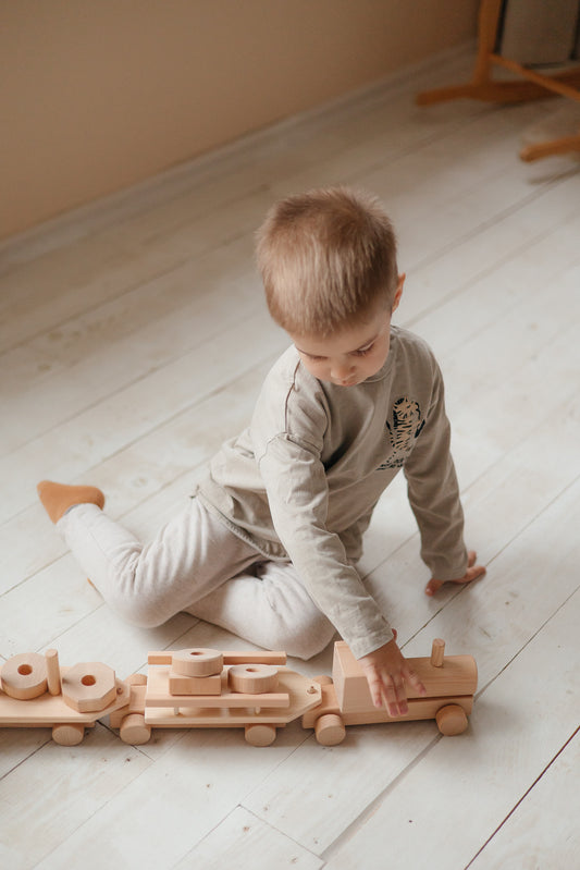 Wooden Toy Train