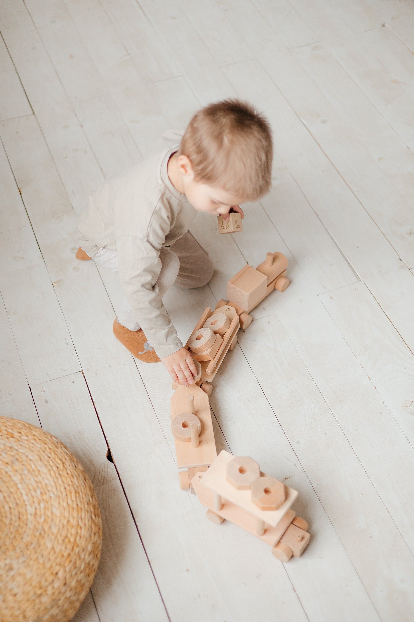 Wooden Toy Train