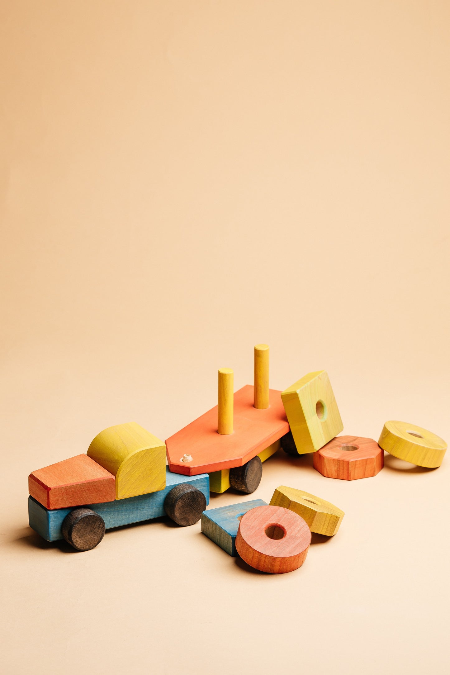 Wooden Toy Truck